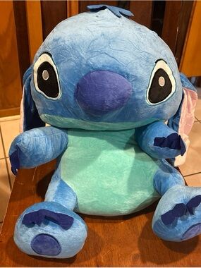 Large Blue Stitch Plush Toy - Mint Belly